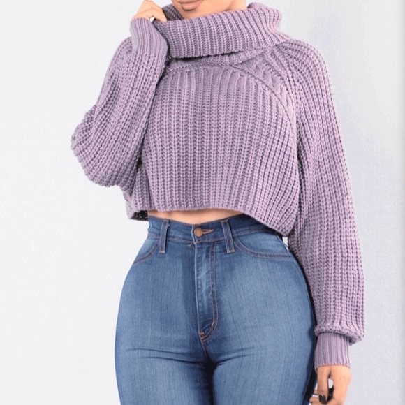 (SOLD) Halina Sweater - Lavender - Picture 2 of 6